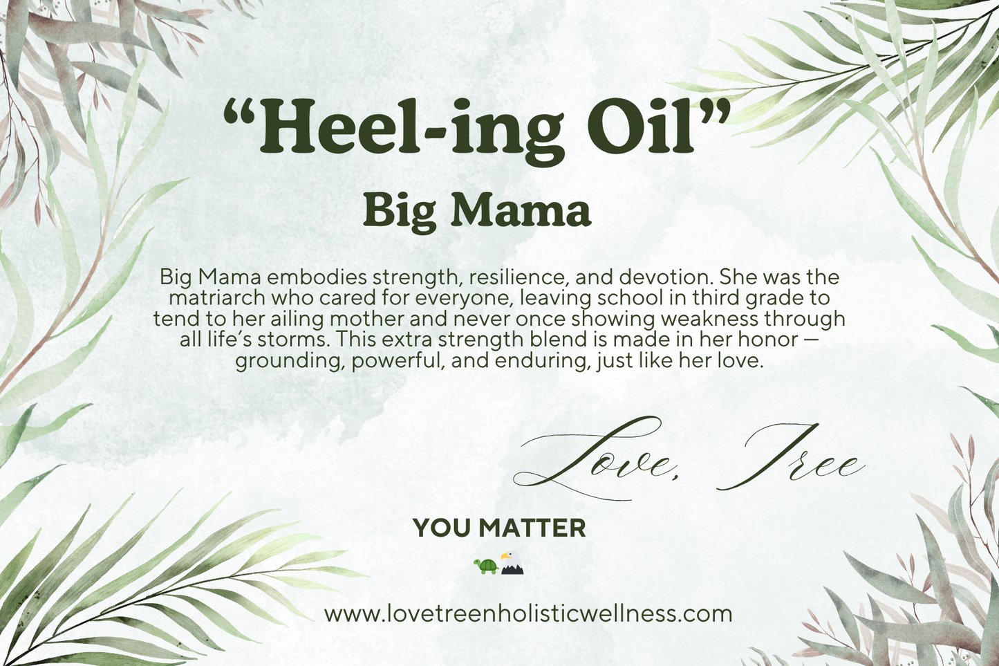 “Heel-ing Oil” Extra Strength