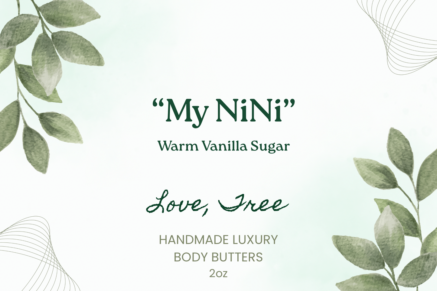 "My NiNi" Warm Sugar Vanilla